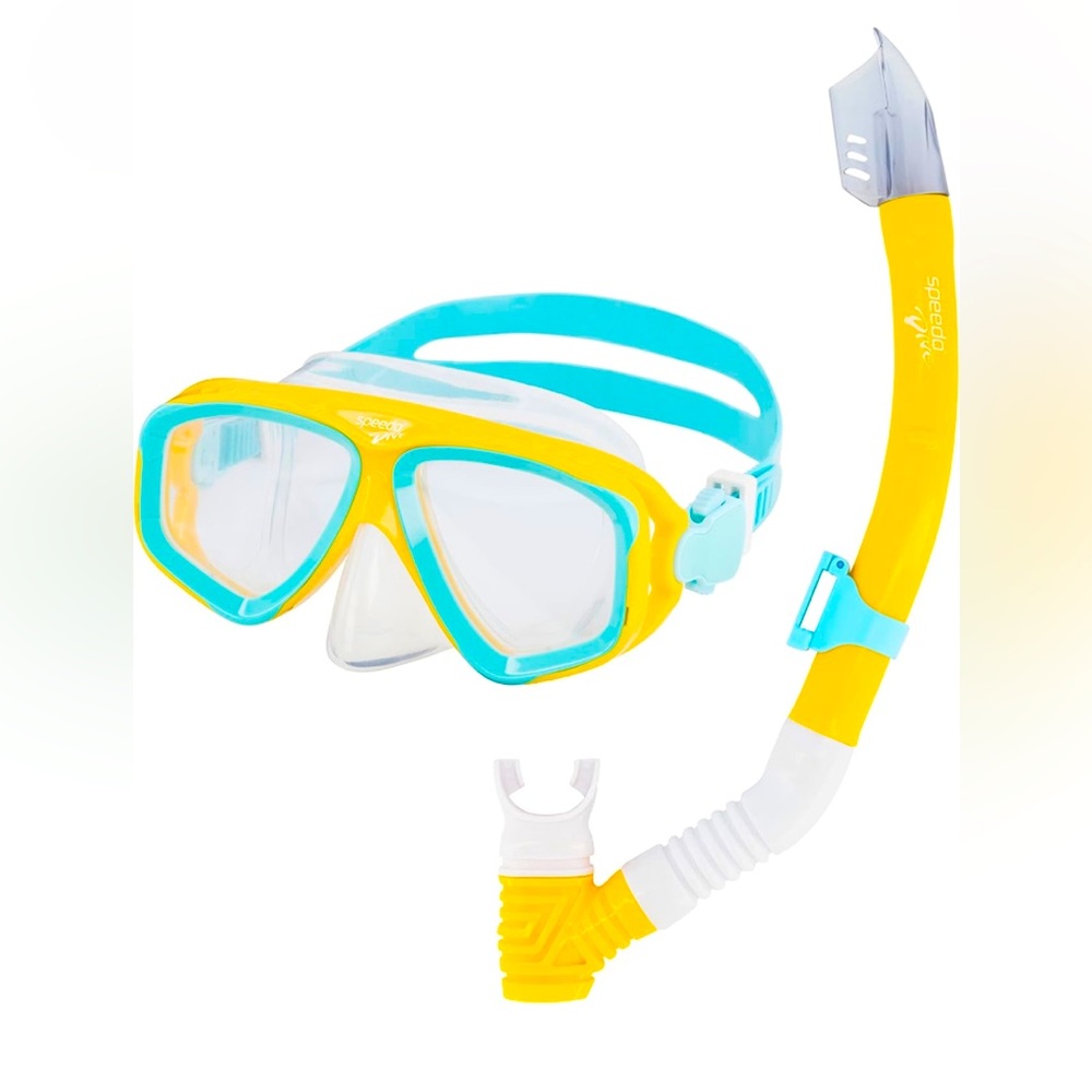 Speedo juniors Swim Snorkel Dive Mask Anti-Fog with Nose Cover